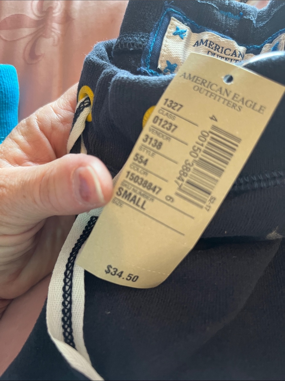 NWT American Eagle Sweatpants Knee Length (26in) - Picture 2 of 5